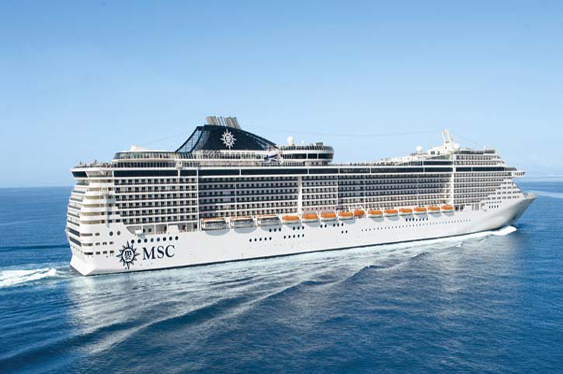 MSC Divina Floated Out of Dry Dock in Frances’s Saint-Nazaire