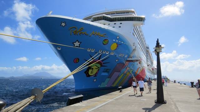 Norwegian Cruise Line Ships for St. Kitts’ Port Zante in 2014, 2015