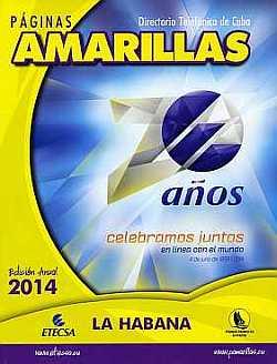 ETECSA Unveils the 2014 Yellow Pages Directory Printed by Excelencias’ Goldblack Investments