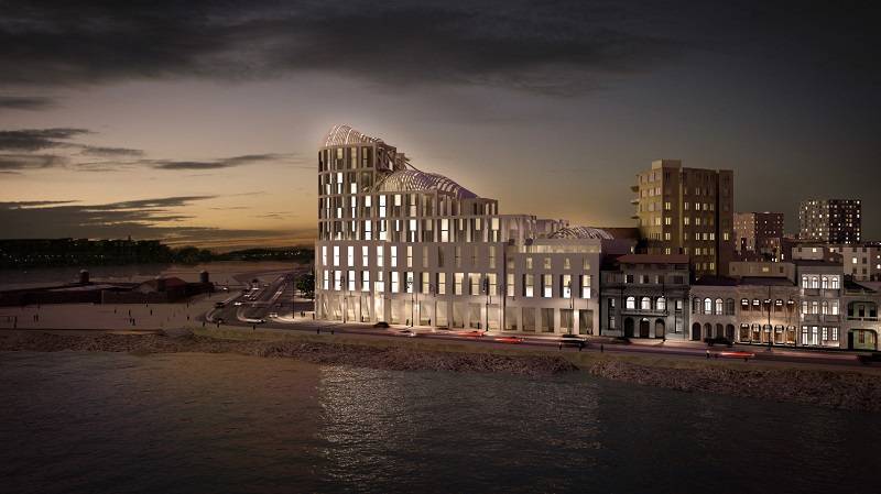 Rendering of the Prado y Malecon Hotel in Havana, to be run by AccorHotels. Havana Goes in Deluxe Style with New Fancy Properties