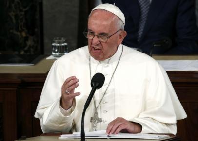 Pope Tells Congress U.S. Should Reject Hostility to Immigrants