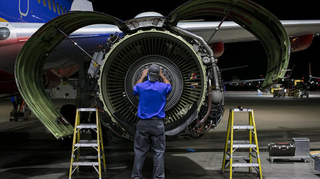 Southwest Airlines Forced to Undergo Engine Inspections