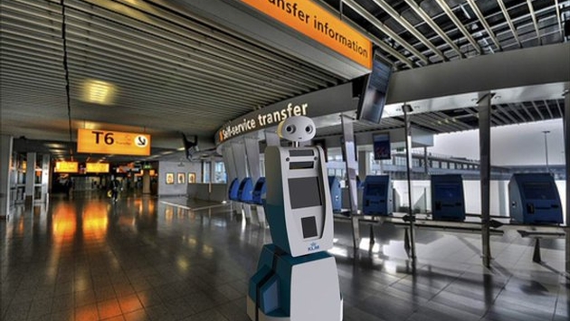 Lost at the Amsterdam Airport? Just Ask Spencer the Robot for Help