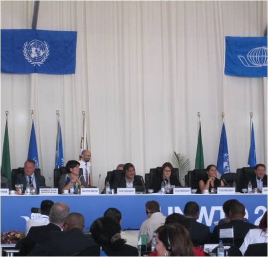 The ST-EP International Organization presented at the World Travel Market