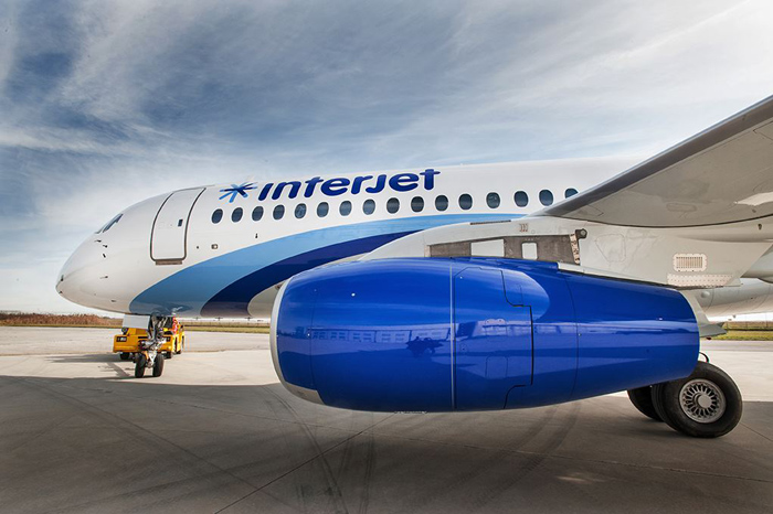 Second Interjet SSJ100 Ready for Mexico
