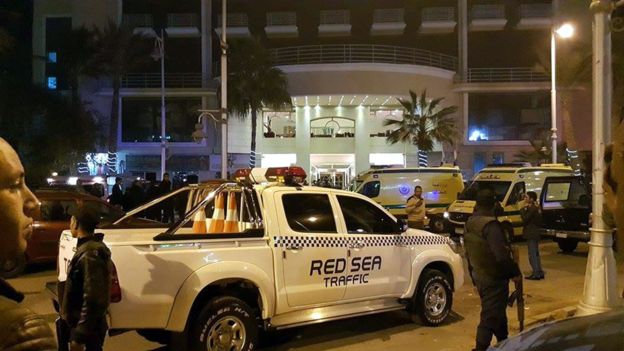 Three Tourists Stabbed during Terrorist Attack in Egypt