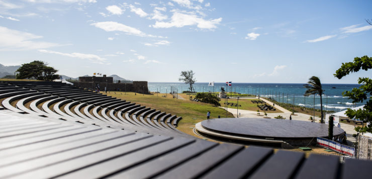 Landscape Park of La Puntilla, Amphitheater Open in Puerto Plata