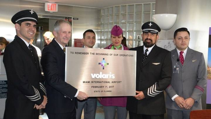 Mexico’s Volaris Makes Inaugural Flight to Miami