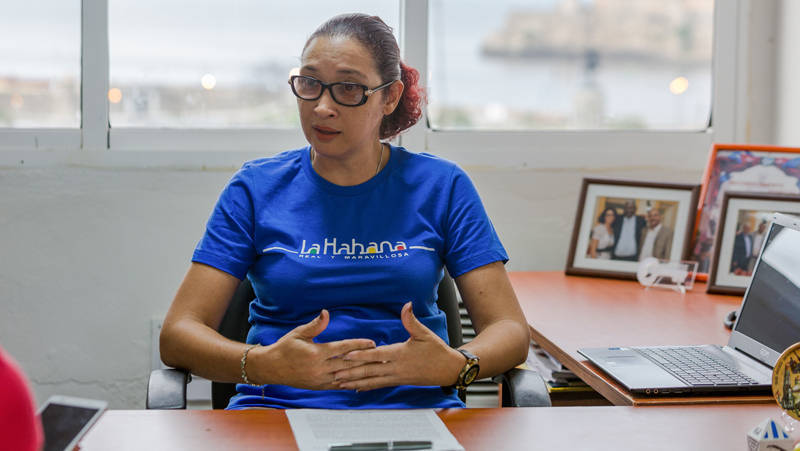 Tatiana Viera Hernandez, vice president of the Provincial Assembly of the People's Power in Havana. Havana Gets Set for its 500th Anniversary