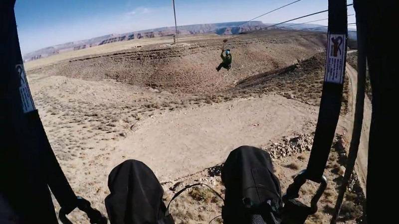 Grand Canyon West Opens New Zipline Attraction