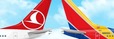 Southwest Airlines Turkish Airlines