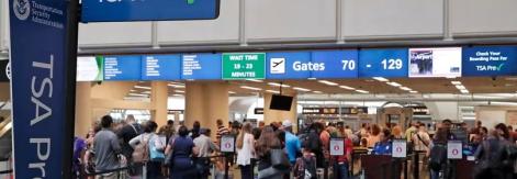 TSA gridlock