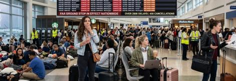 flight disruptions in the US
