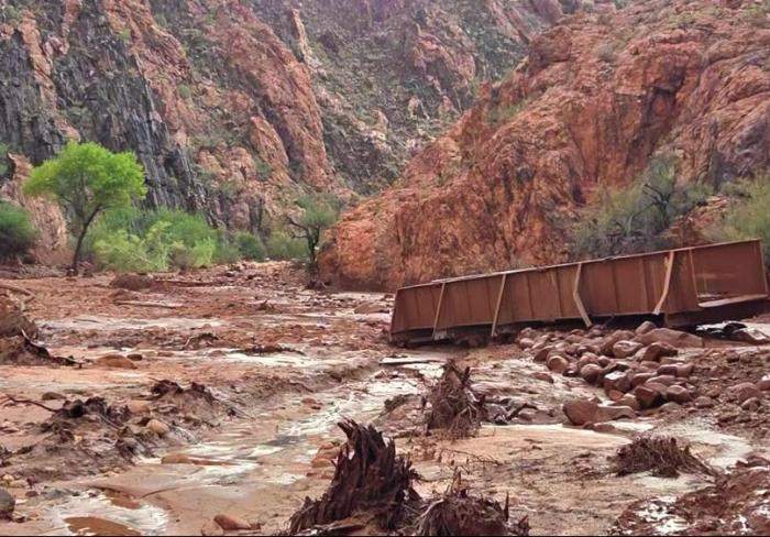 Grand Canyon flash flood