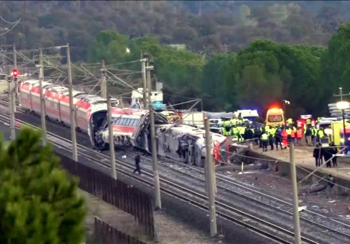 train crash in Spain FITUR