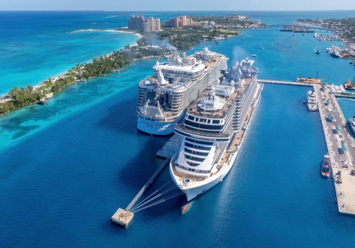 cruise terminals in the Caribbean