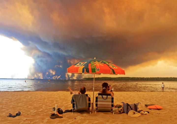wildfires in Europe