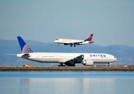 Delta and United Arlines