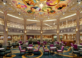 Disney’s largest cruise ship will sail on its maiden voyage in March