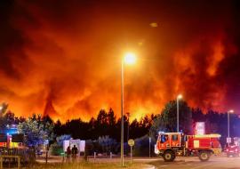 Francia wildfires
