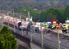 train crash in Spain FITUR