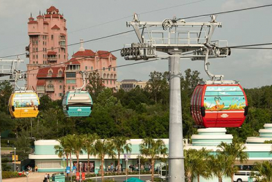 Disney’s Skyliner Set for Big Break Later this Month
