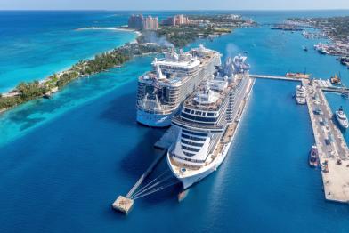 cruise terminals in the Caribbean