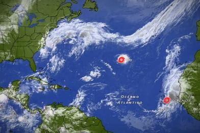 Fay and Gonzalo torpical storms