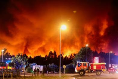 Francia wildfires