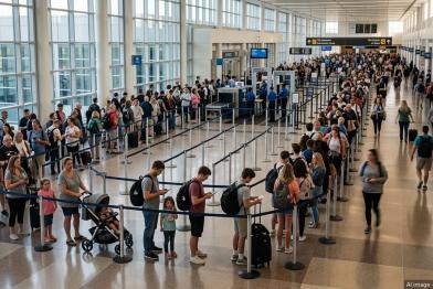 TSA gridlock